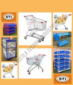 Shopping Trolley / Supermarket Trolley, Style : Common