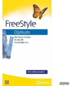 FreeStyle Plastic Blood Glucose Test Strips For Clinical, Hospital