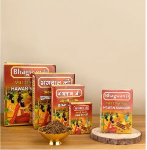 Bhagwan Ji Hawan Samagri, Weight : 1000gms, 250gms, 500gms