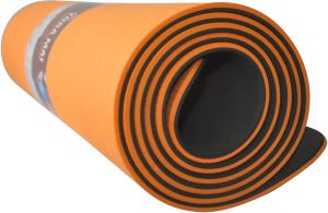 Triangles Plain Rubber Dual 6mm Yoga Mat, Technics : Machine Made