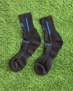 Triangles Plain Polyster Lazio Sports Socks, Technics : Machine Made