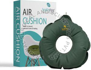 Healthshine Rubber Air Cushion, Color : Military Green