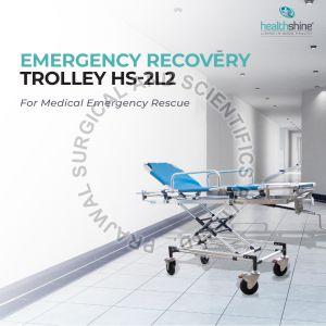 Healthshine Aluminum Alloy Emergency Recovery Trolley For Hospital