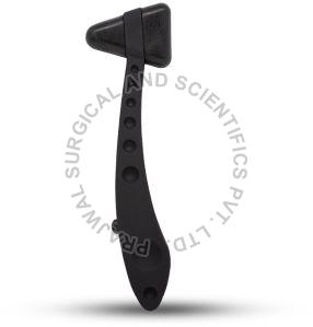 Healthshine Rubber Polished Knee Hammer, Handle Material : Hickory Handle