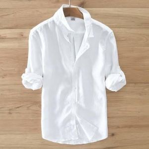 Mens Cotton Formal White Shirt, Speciality : Quick Dry, Comfortable