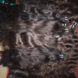 Pure Virgin Natural Dark Brown Hair For Personal