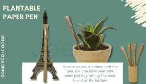 Jeeva Plantable Seed Pen For Writing