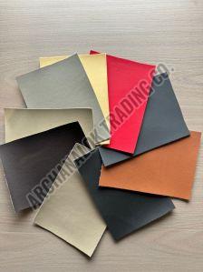 Plain Synthetic Leather Fabric For Making Bag, Shoe, Sofa