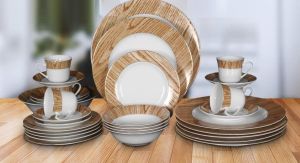 Ceramic Dinner Set Of 32 Pcs For Kitchen Use