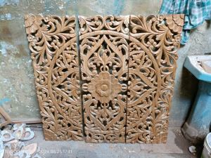 Polished Teak Wood Panel For Home, Kitchen, Office, Cabin