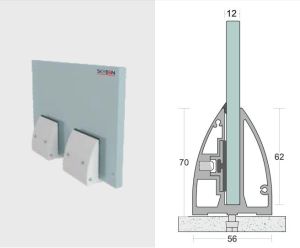 SD-02B  Bracket With Side Cap System