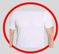 Plain Mens Popcorn Lycra T-Shirts, Technics : Machine Made