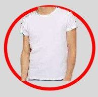 Mens Tencel Round Neck T-shirts, Technics : Machine Made