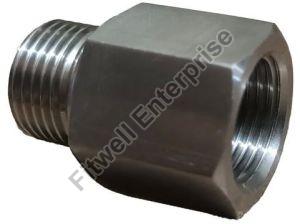 Fitwell Stainless Steel Hydraulic Reducing Nipple, Color : Silver