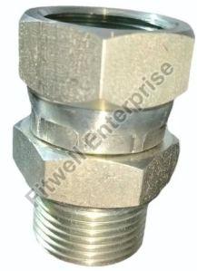 Fitwell Mild Steel Hex Nipple For Hose Pipe