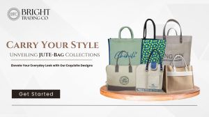 Jute Printed Shopping Bag