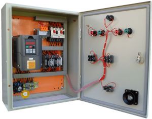 60Hz Mild Steel Variable Frequency Drive Panel For Industries