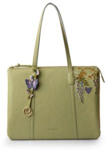 Fizzy Goblet Matcha Tea Tote Bag, Color : Green