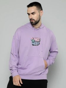 Change Rules Lavender Loose Fit Sweatshirt