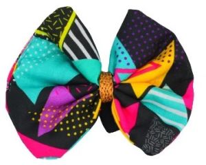Detachable Dog Bow-black