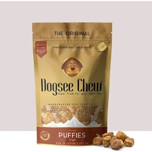 Dogsee Chew Puffies: Bite-sized Dog Training Treats