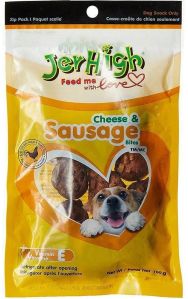 Jerhigh Cheese & Sausage Dog Treats 100 G