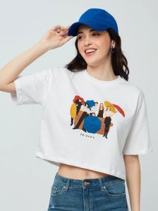 Girls Crop T Shirt