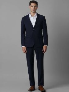 Mens Navy Blue Two Piece Suit
