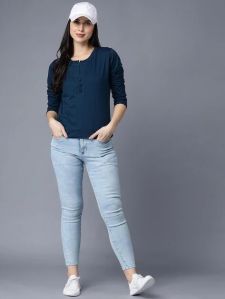 Women Full Sleeve T Shirt