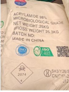 Acrylamide Powder, Packaging Type : 25 Kgs