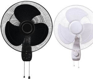 Electric Air Swing Wall Fan, Color : White, Black