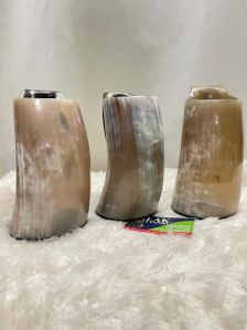 Horn Beer Mug Set of 3