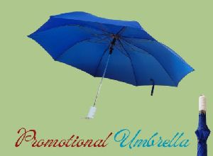 Printed Polyester Promotional Umbrella, Shape : Round