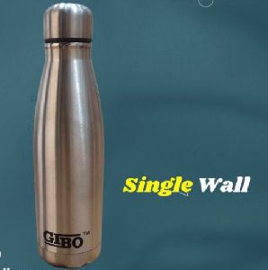 Stainless Steel Round Water Bottle