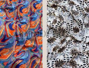 Printed Chiffon Fabric For Garments