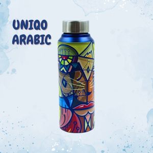 Voik Uniqo Arabic Stainless Steel Screw Water Bottle 750ml