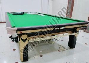 Polished Wood Wiraka Snooker Table For Playing Use