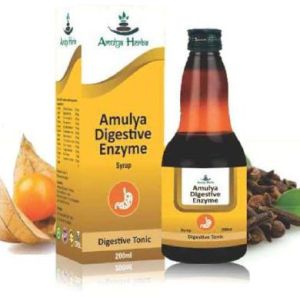 Amulya Digestive Enzyme Syrup, Packaging Size : 200ml