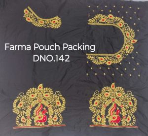 Farma Embroidery Unstitched Fabric Dno-142, Gender : Female