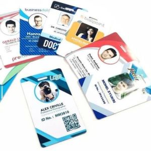 Printed Polished PVC Digital Identity Card For Office, School