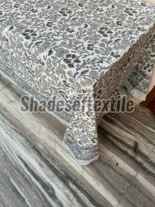 Vintage Indian Block Print Table Cloth, Width : 60 Inch