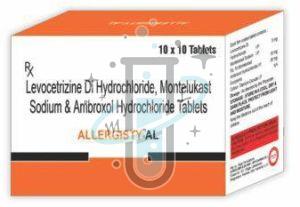 Allergisty AL Tablets For Allergic Bronchitis Asthma