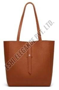 Plain Leather Tote Bags, Technics : Machine Made