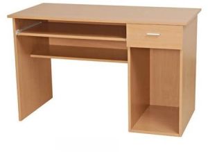 Plain Polished Wooden Computer Table, Shape : Rectangular