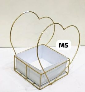 Golden Heart Metal Gift Hamper