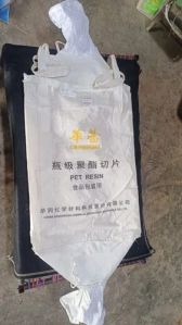 Printed Plastic White Used Jumbo Bag