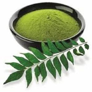 Natural Curry Leaf Powder, Color : Green For Cooking