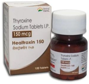 Healtroxin 150 Thyroxine Sodium Tablets