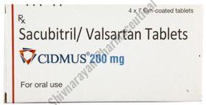 Cidmus 200 mg Sacubitril/Valsartan Tablets