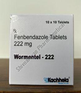 222mg Fenbendazole Tablets